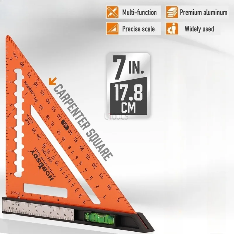 

Высокоточная деревообрабатывающая линейка. Точный и прозрачный горизонтальный инструмент для маркировки пузырей. Широко используемая специализированная линейка для измерения.