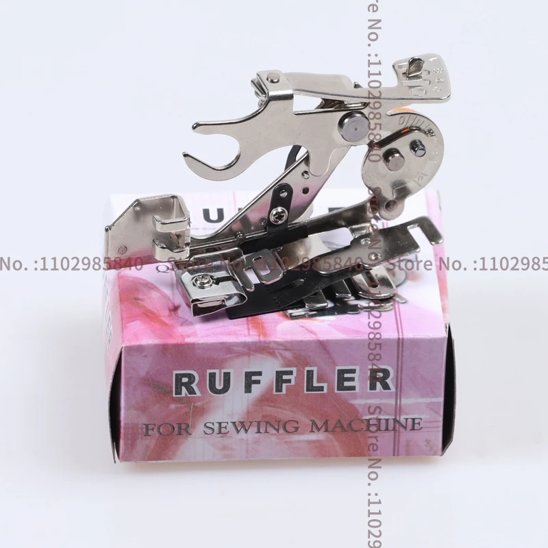 55705 Low Shank Ruffler Presser Foot For Household Sewing Machine Accessories Pleated Pressure Feet for Singer Brother Janome