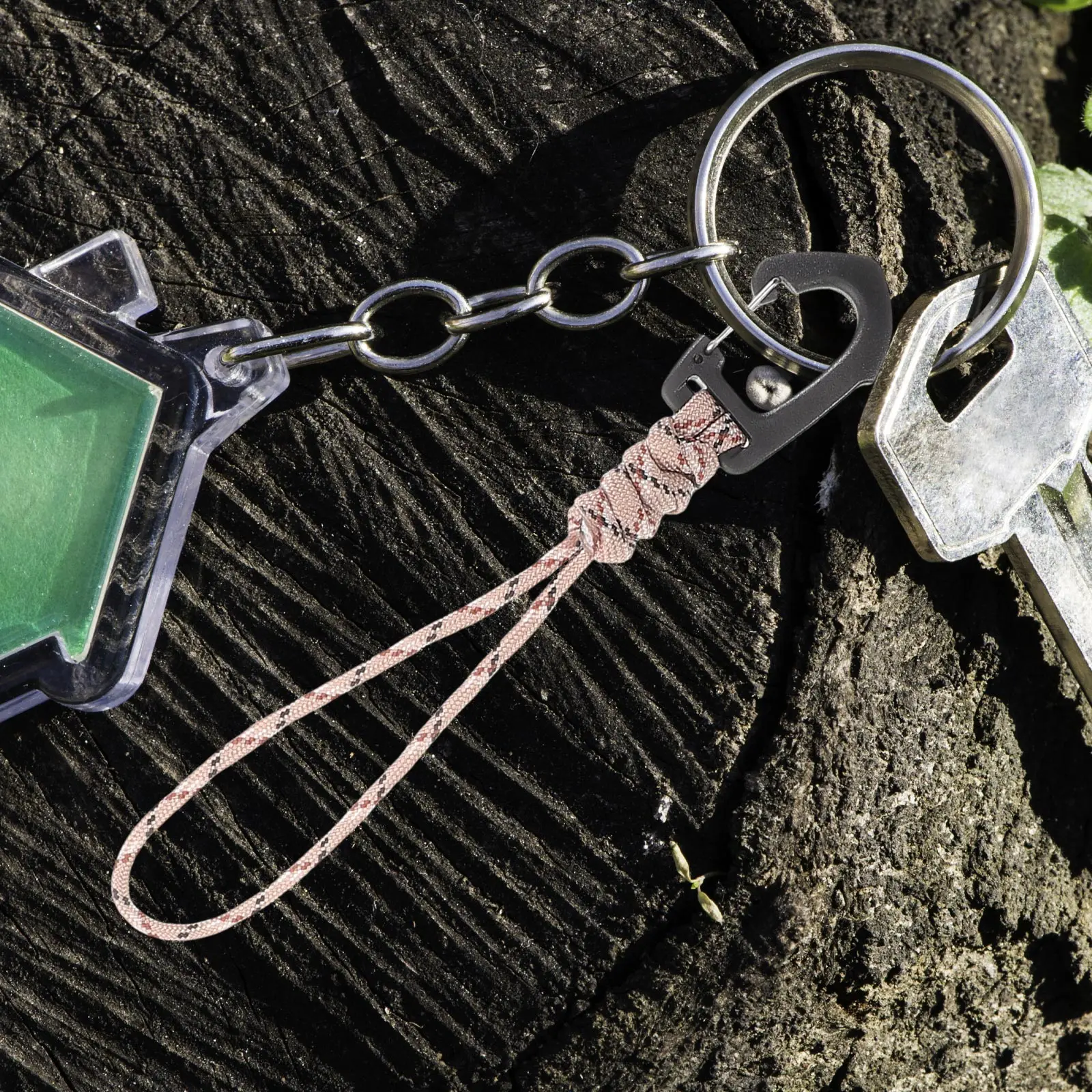 

6pcs Wrist Keychain Bracelet Outdoor Lanyard For Keys Badge Holder Necklace Braided Strap Car Id Card Wallet Thread