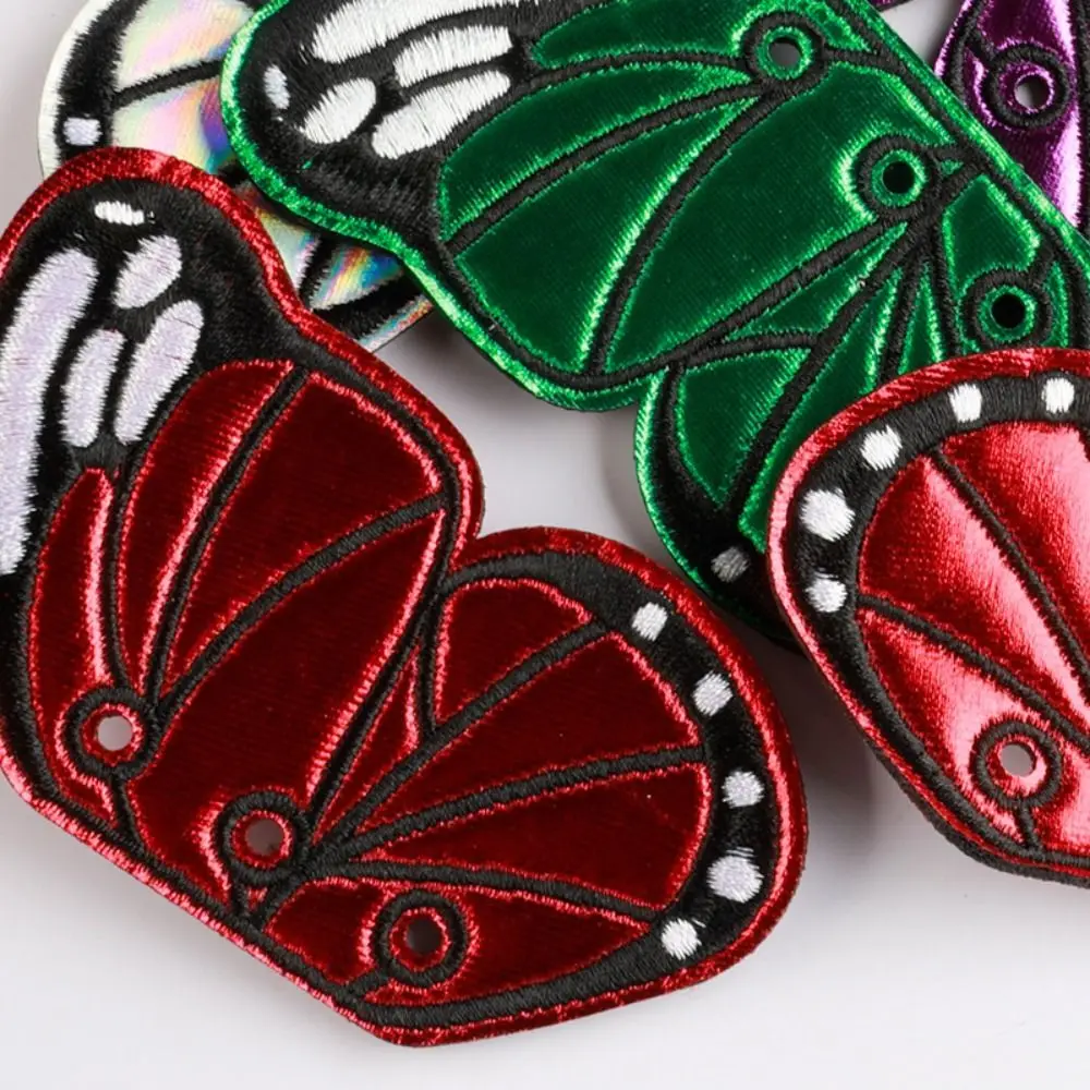 Butterfly Shape Butterfly Wing Charms Detachable Versatile DIY Shoe Ornaments Multi-Color Detachable Shoe Decorations