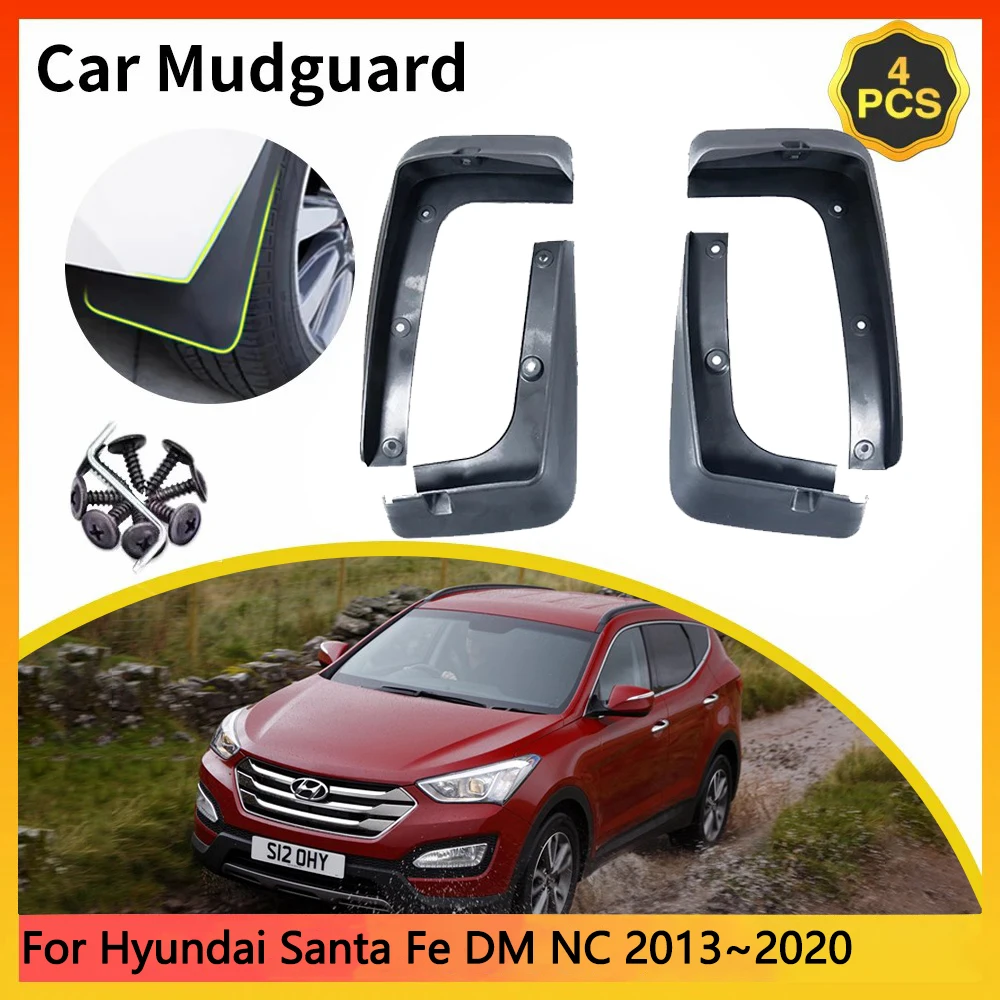 

For Hyundai Santa Fe ix45 DM NC MK3 3th 3Gen 2013~2020 Car Mudguards Mudflap Mudguard Splash Guards Mud Flaps Fender Auto Parts