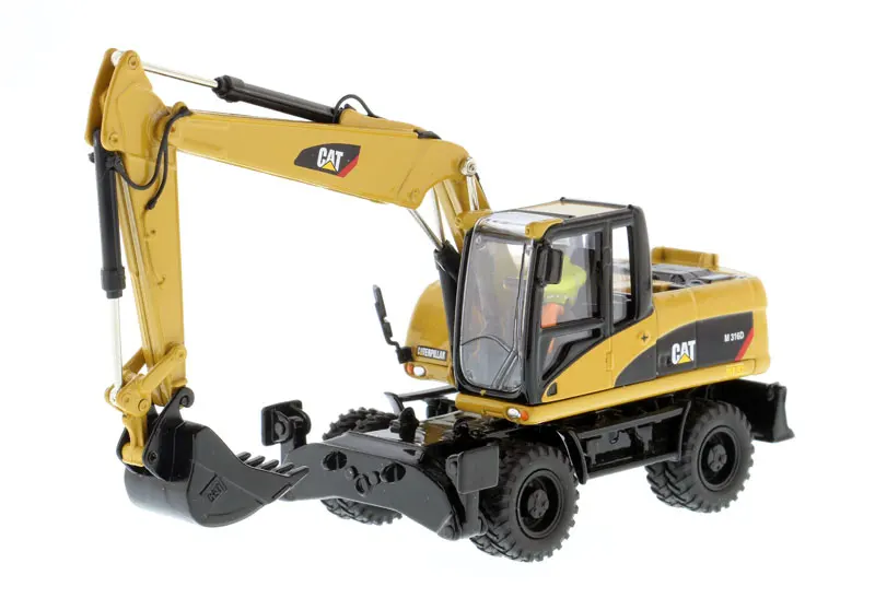 

Колесный экскаватор DM 1/50 Cat M316D 85171C, литые под давлением игрушечные машинки из сплава для коллекции, подарок