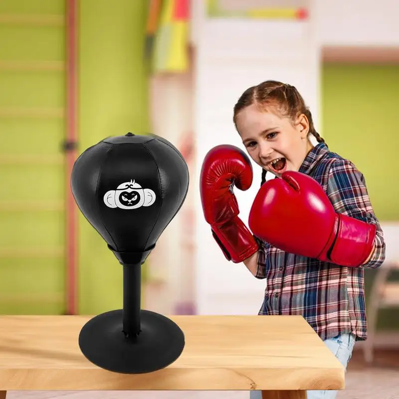 Suction Boxing Punching Bag Desk Suction Punching Bag For Boxing Table Boxing Bag Strong Suction Adults Kids Relaxation Toys For