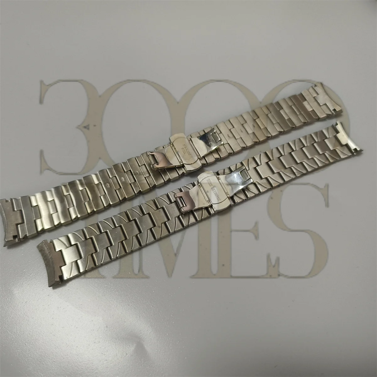 24MM Curved End Heavy 316L Stainless Steel Watch Band Replacement Strap Bracelet Fit For PANERAI LUMINOR Marina PAM 164