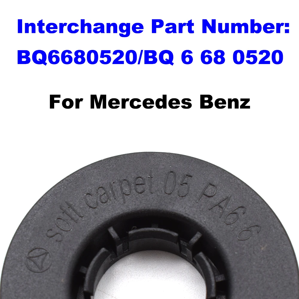 4pcs Car Floor Mat Clips Carpet Retainer Grips Holders Fixing Clamps Fastener For Mercedes Benz amg W205 W245 X164 W140 X156 image 6