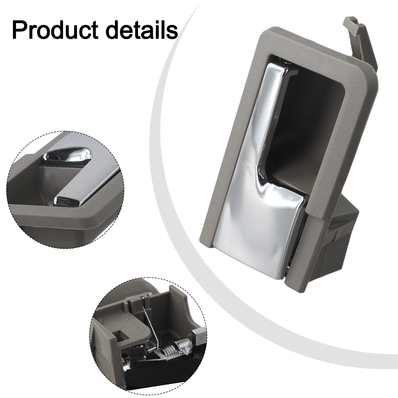 

Пластиковая внутренняя дверная ручка для Transporter T4 1990 2003, замена передней правой или левой стороны 701837020 7D0837019A