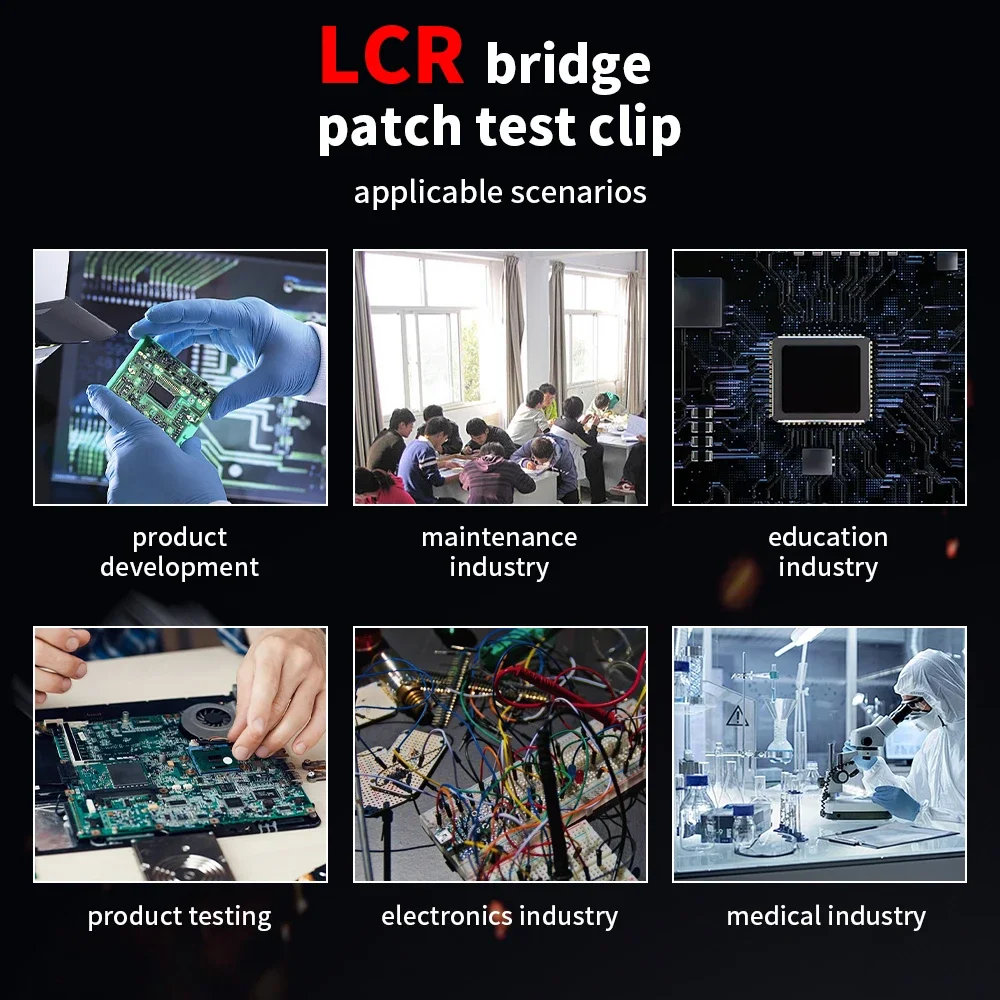ZOYI-휴대용 디지털 멀티미터, 스마트 핀셋 스타일, ZT-MD1, LCR, 저항기, 커패시터 및 인덕터용 SMD 테스터