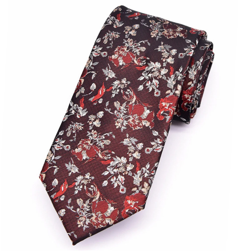 

Floral Mens Ties 1200-PIN 8cm/3.15in Wedding Accessories for Men Women Gravata Corbata Regalos Para Hombres Acessórios Masculino