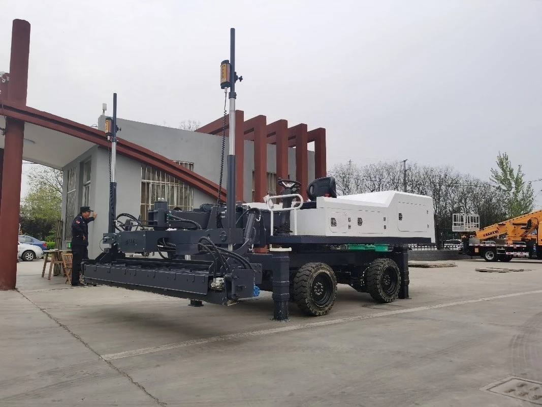 Customized Laser Screed Robot for Concrete Leveling 50m Remote Range Manufacturer Direct Sale