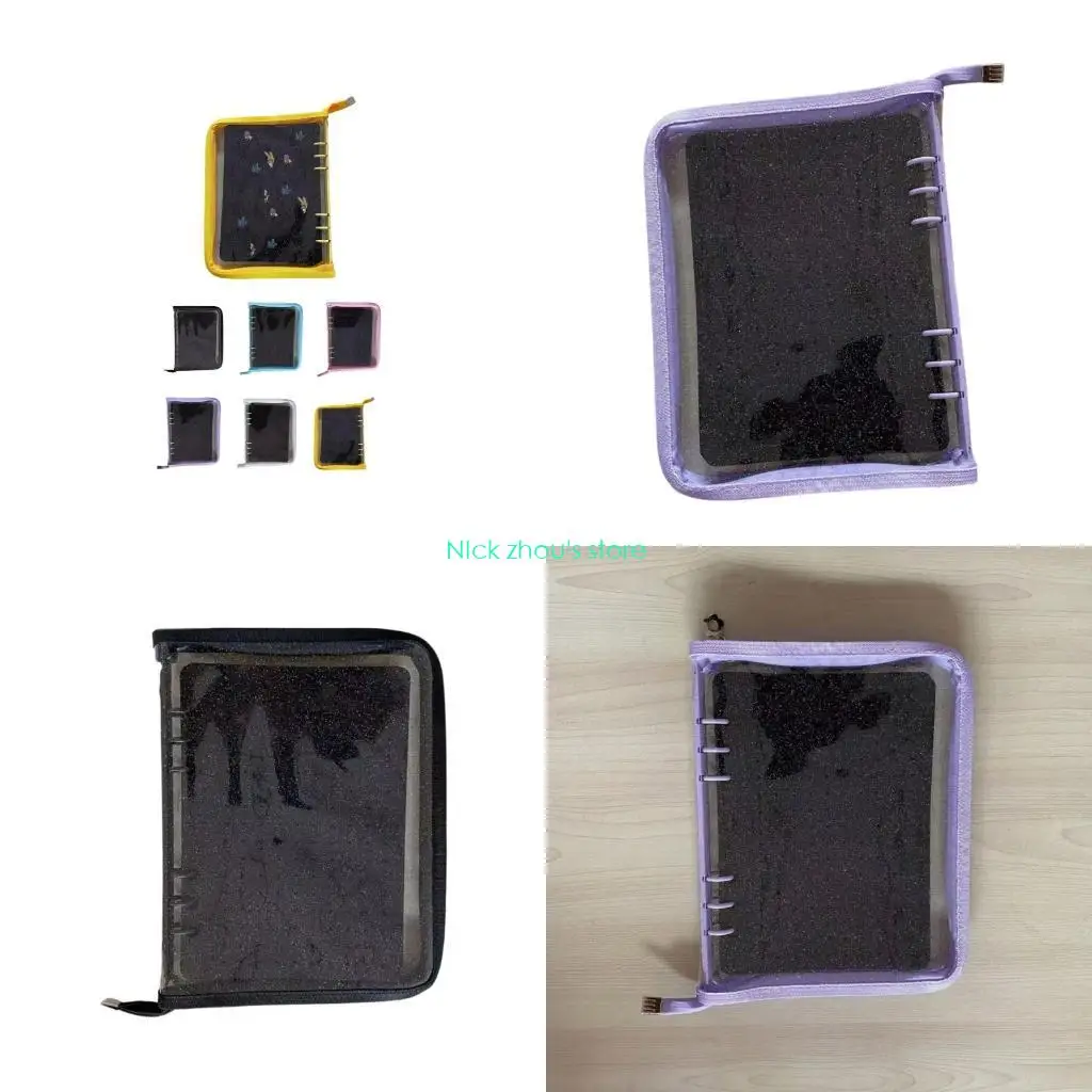 

E15E Pin Display Book 8 Pages Portable Pin Felt Texture for Brooch Collectors Portable Travel Friendly Designs