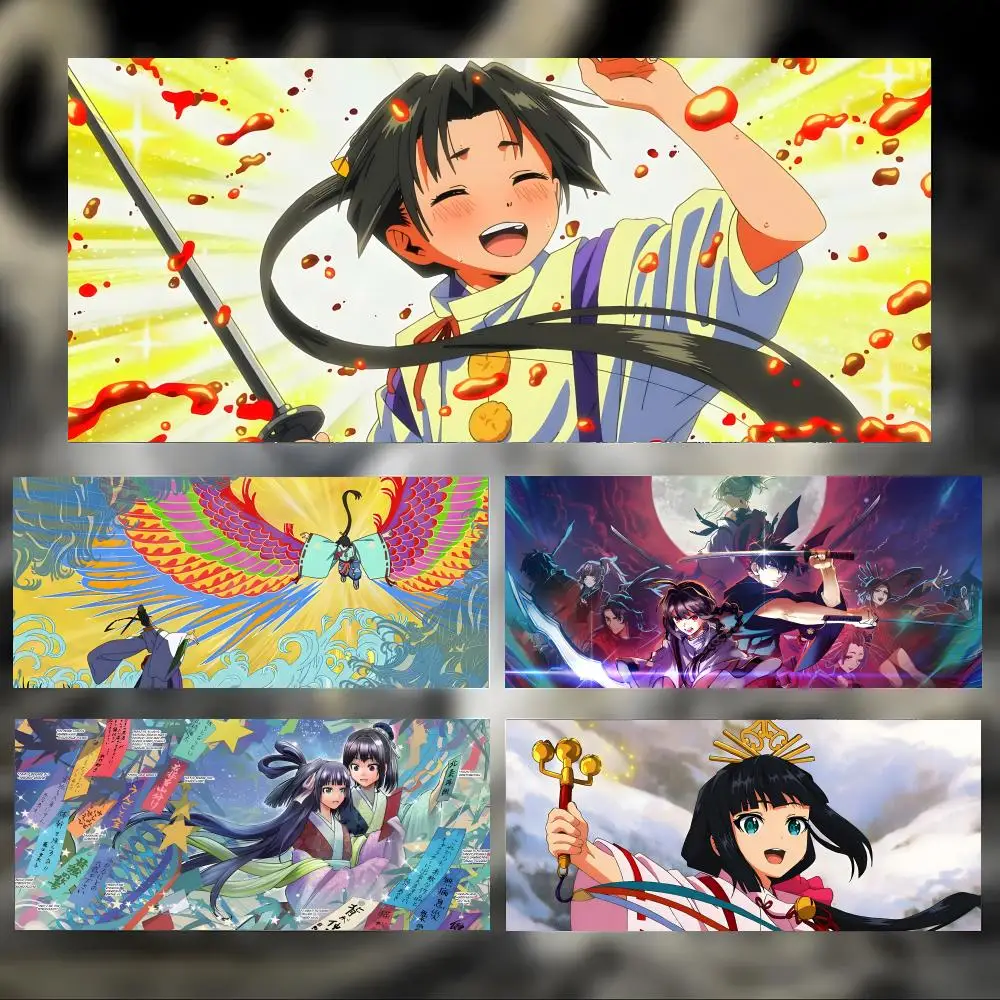 Cool Historic Anime The E-Elusive Samurai Mouse Pad Large Thick Desk Pad Stitched Edges Gaming Mouse Mat for PC