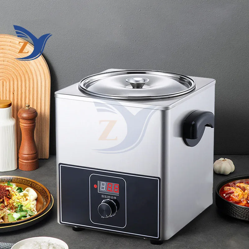 เครื่องมือทําความร้อนน้ํามันร้อนอุณหภูมิคงที่การควบคุมอัตโนมัติในประเทศปุ่มกําลังสูงเชิงพาณิชย์อุปกรณ์ความจุขนาดใหญ่อัจฉริยะ