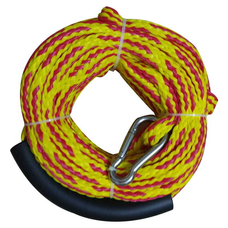 

4K Nylon Tow Rope with Foam Buoy for Water Sports, PE Tow Tube