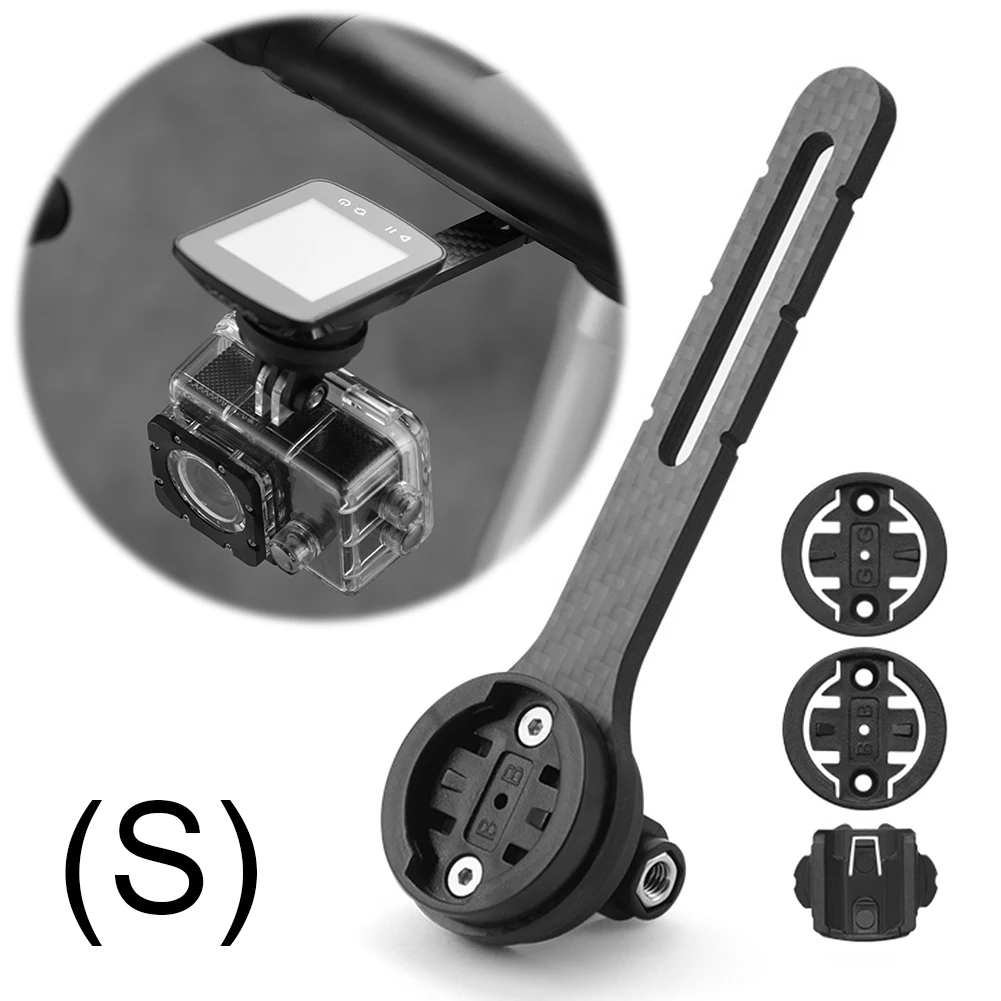 

Carbon Fiber Road Bike Speedometer Mount Holder Bicycle Handlebar Computer Holder Cycling Speedometer Support for Garmin Bryton