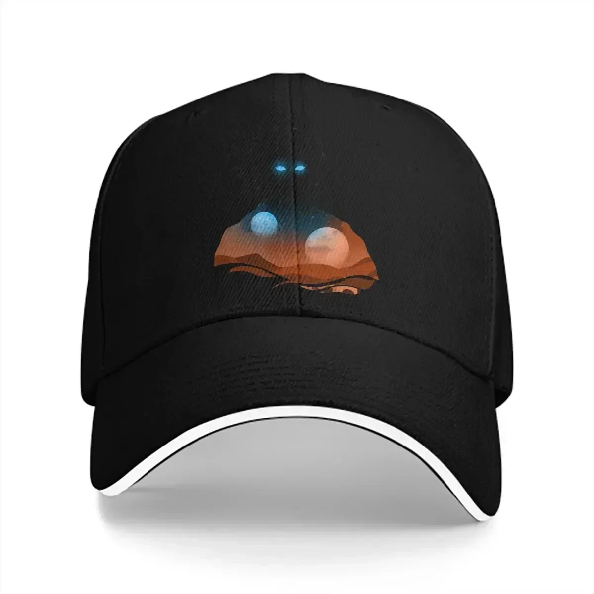 Moon Silhouette Baseball Cap Men Hats Women Visor Protection Snapback Dune Chronicles Sci-Fi Movie Caps