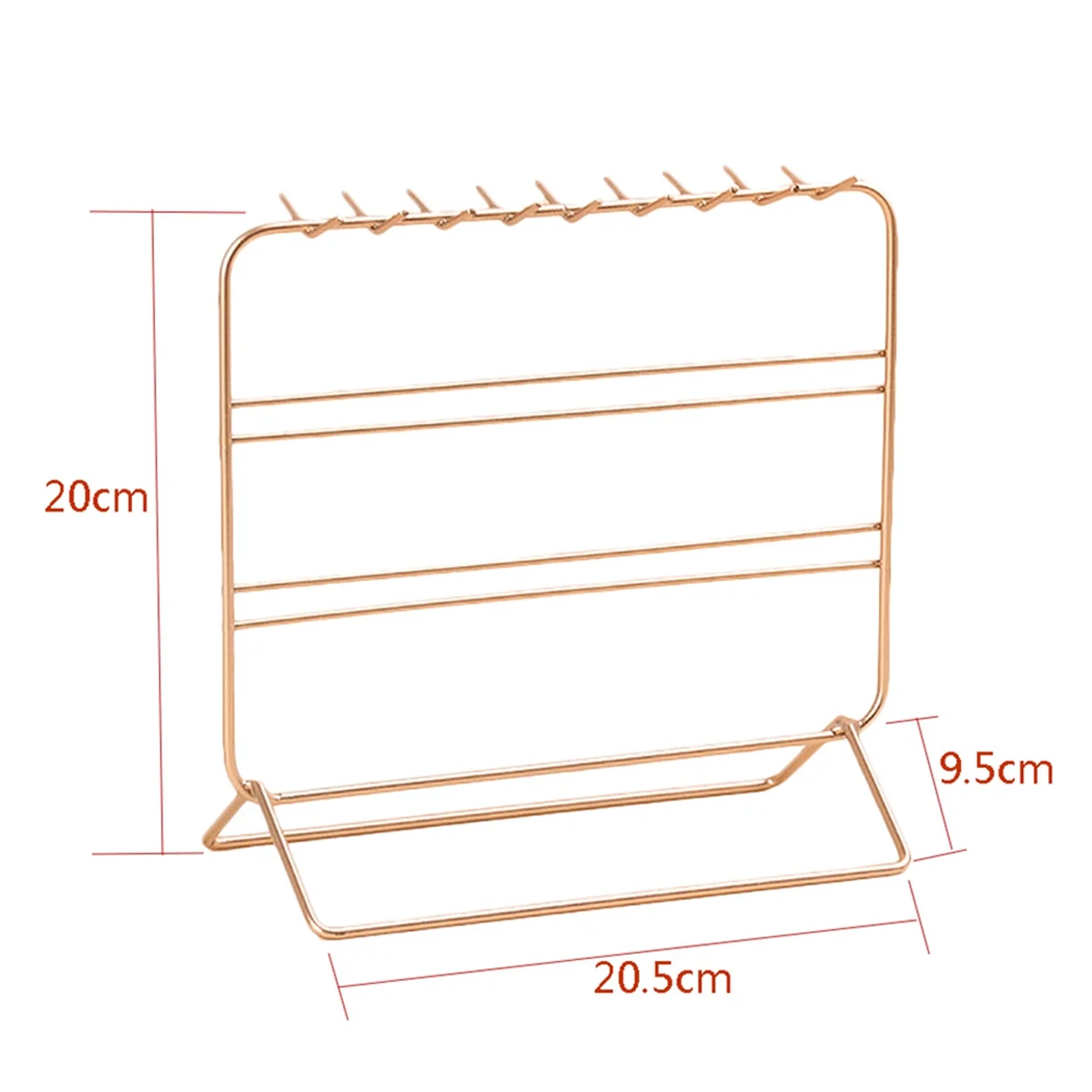 FZFZ ジュエリースタンドホルダー イヤリングとネックレスディスプレイスタンド ブレスレットディスプレイ、ジュエリーオーガナイザー