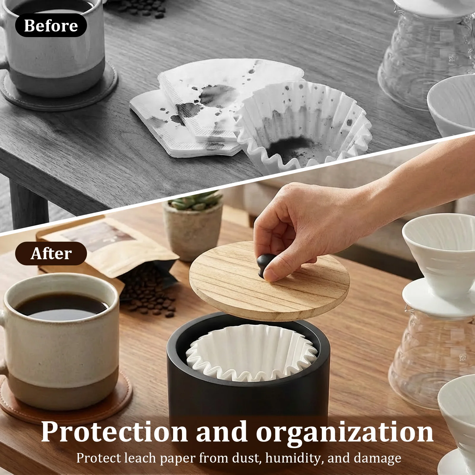 Support pour filtres à café en - Food Storage Reusable Bags avis et prix