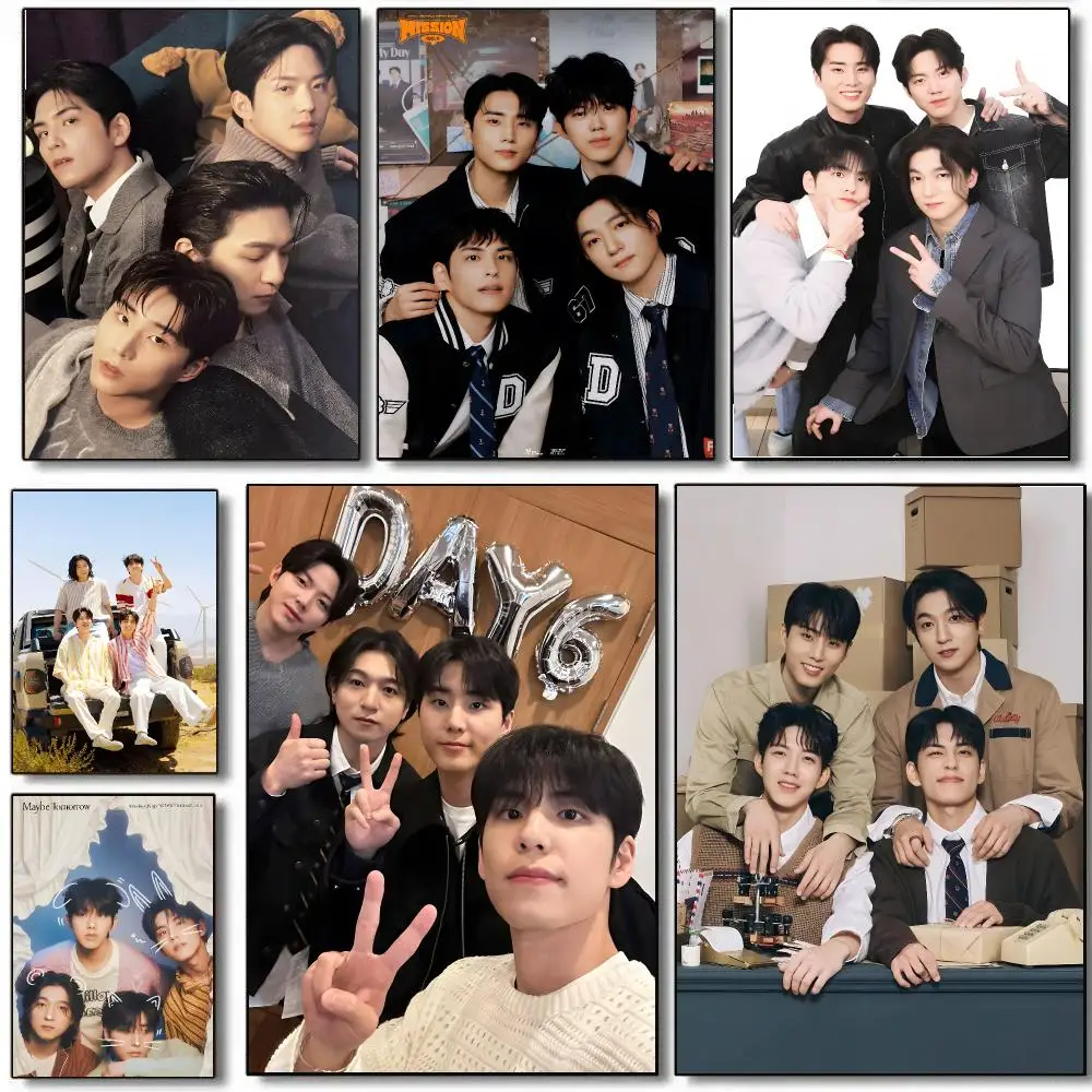 Kpop Band D-DAY6 Poster HD Waterproof Aesthetic Wall For Home Decor Trendy Durable Easy To Apply Art