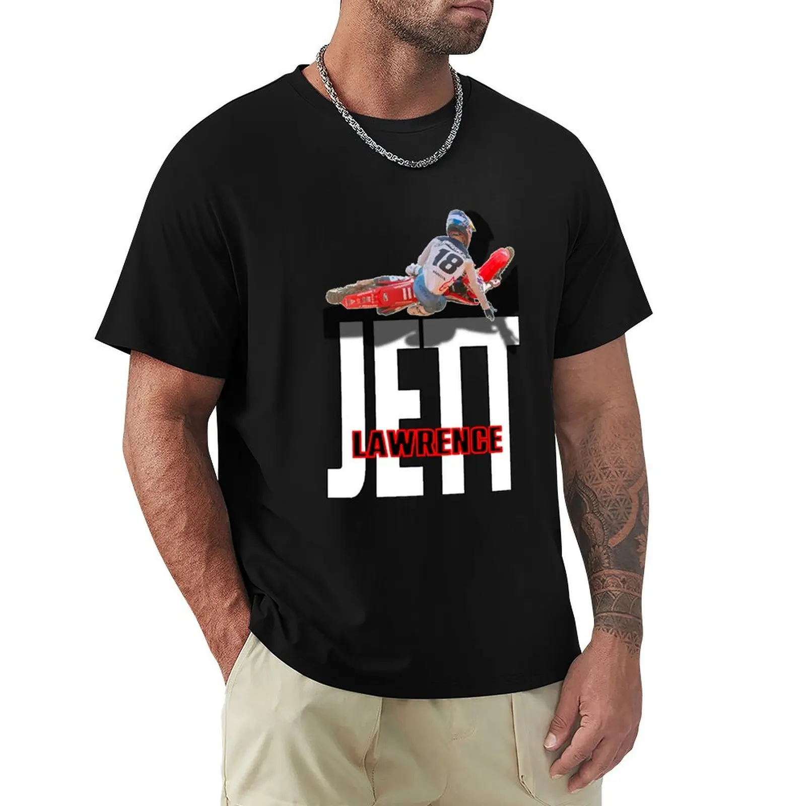 

JETT LAWRENCE MERCH, JETTSON, MOTORCROSS Classic T-Shirt man t shirt Man t-shirt korean fashion mens tall t shirts