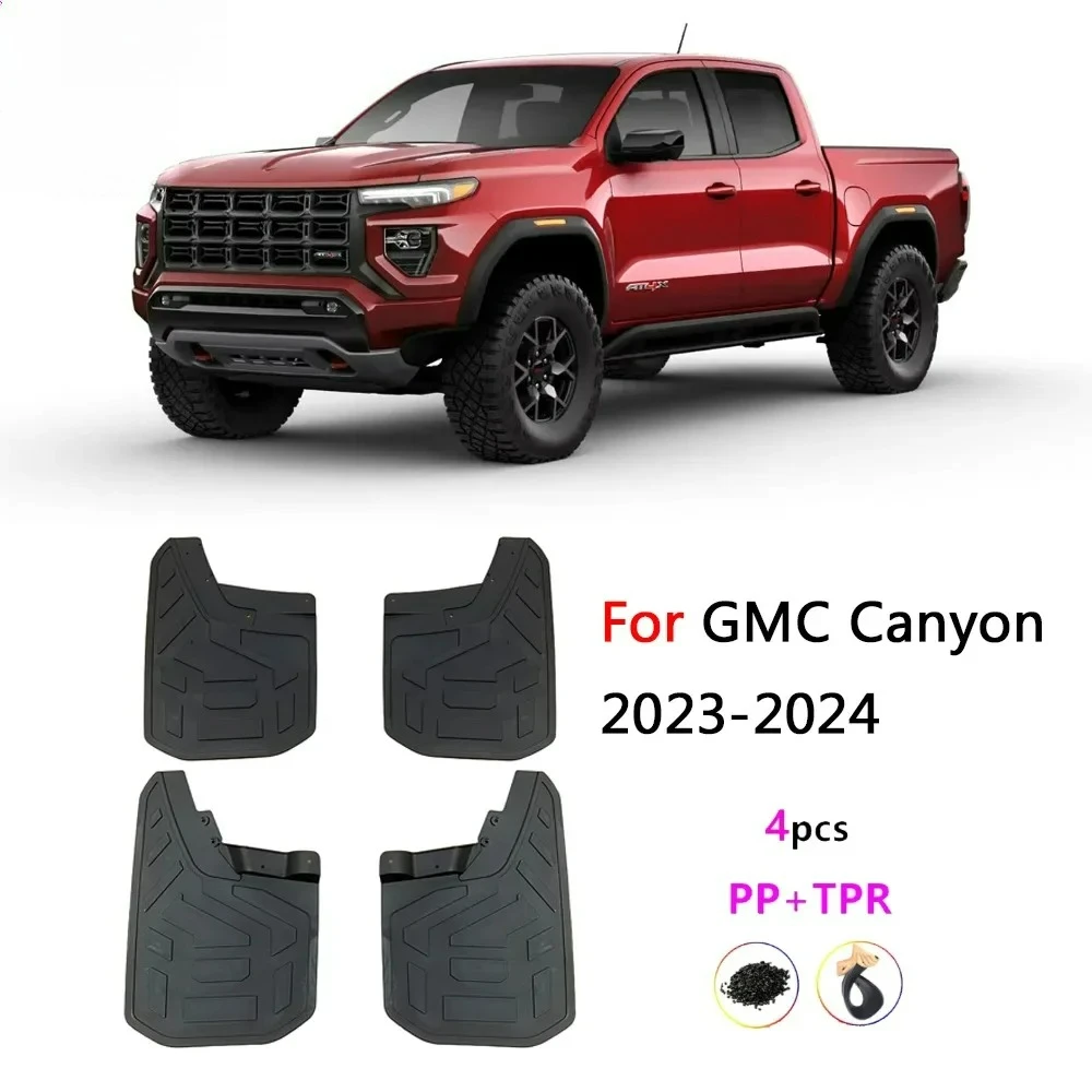 

FOR Chevrolet Colorado GMC CANYON 2023 2024 2025 Mud Flaps Guard Splash Mudflaps Mudguard Fender Car Accessories Front Rear 4pcs