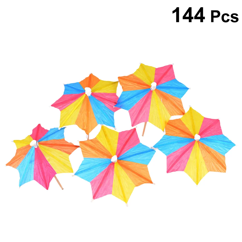 Cocktail Umbrellas Picks Umbrella Drinks Drink Straws Mini Christmas Kids Parasol Party Toothpicks Fruit Paper Bar Creative