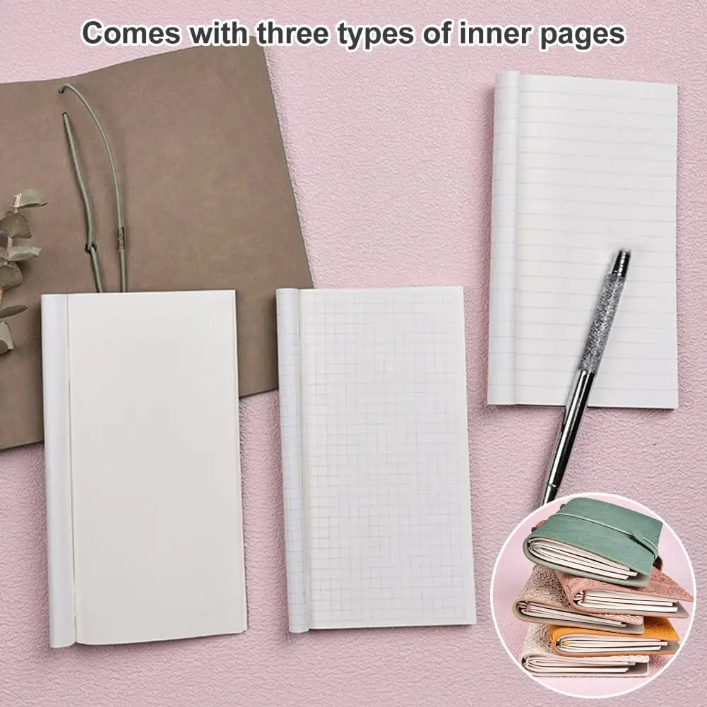 ヴィンテージエンボスクラフトトラベルノートブック、3Dレースカバー、交換可能なジャーナル、スクラップブック、日記、学用品、a6