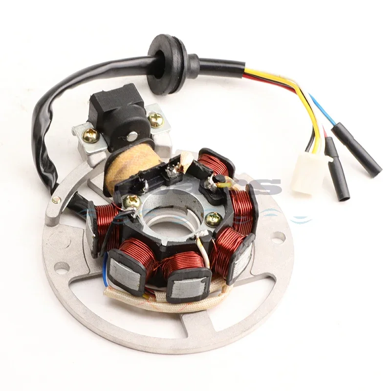 7 لفائف 5 سلك التيار المتناوب مغناطيسي الجزء الثابت للسكوتر JOG 90 4DM Vento ZIP Keeway إعصار التركيز F-act مصفوفة فلاش ARN 50cc Stels SKIF