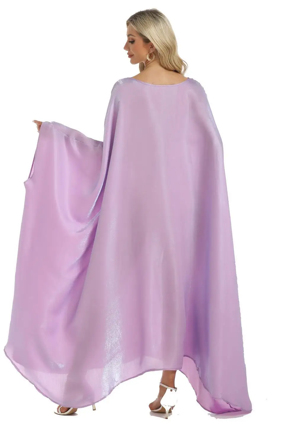 Robe árabe do oriente médio feminino solto plus size férias vestido elegante de luxo cw19971