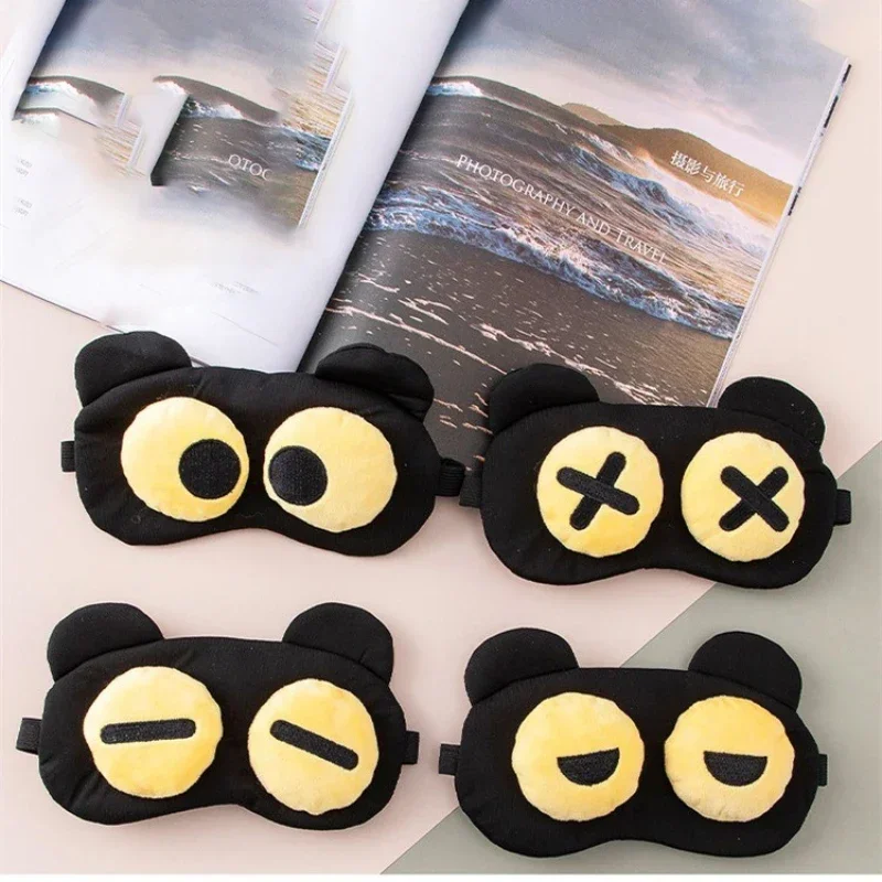 جودة عالية تحسين النوم لطيف الخريف والشتاء القطن الأطفال الكبار أفخم تنفس الكرتون النوم ركاب قيلولة قناع عين