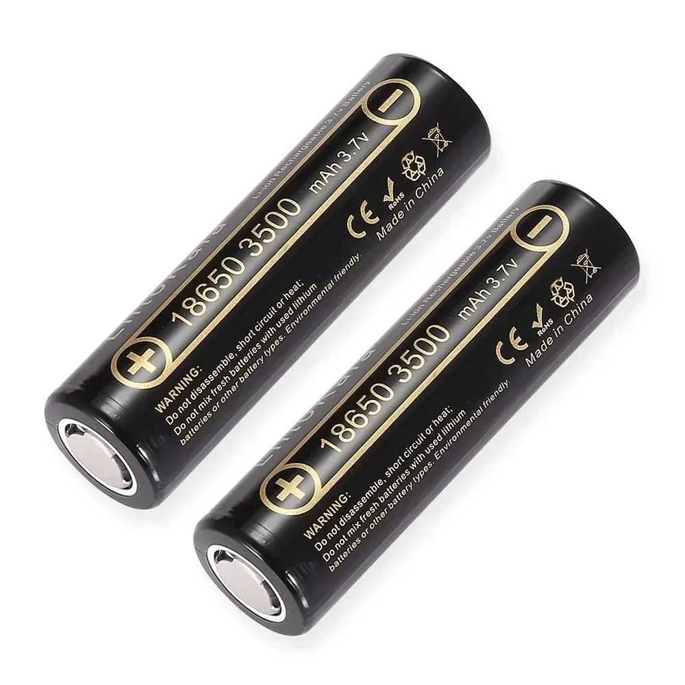 Brand 18650 Battery Bestselling 35E Li-ion 3.7V 3500mAh+Charger RechargeableBattery Suitable Screwdriver Scooter