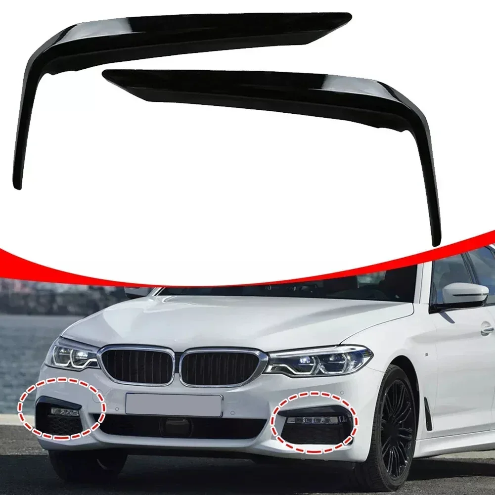 Garniture de couvercle de phare antibrouillard pour pare-choc avant, pour BMW série 5 G30 G31 M Sport, conçue pour un ajustement et un Style optimal de 2016 à 2020