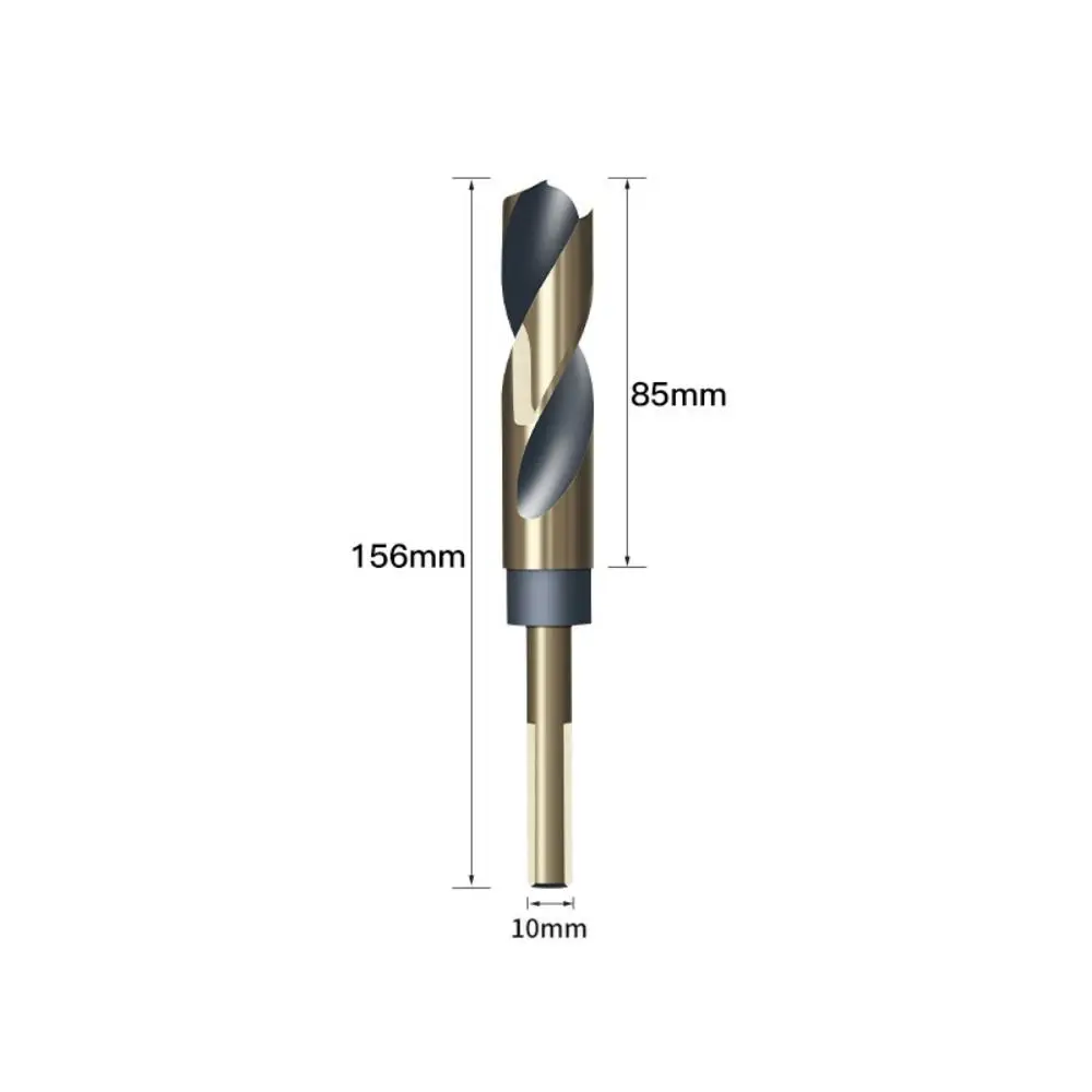 Portable 12mm-20mm Twist Drill Spiral HSS Reduced Shank Drills High Quality Round Shank Metal Hole Opener