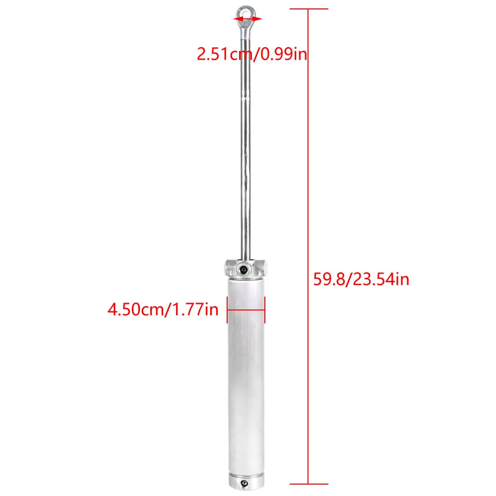 One Top Piston Hydraulic Lift Cylinder For 1999-2004 Ford Mustang Convertible