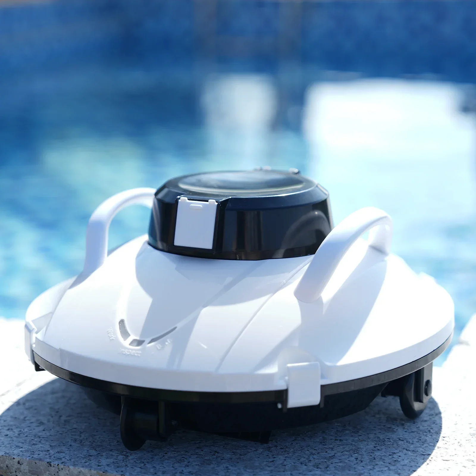 Robot Vacuum Cleaner for Pool Cordless 5000mAh Electric Rechargeable Robotic  Swimming Pool Cleaners Automatic Wireless