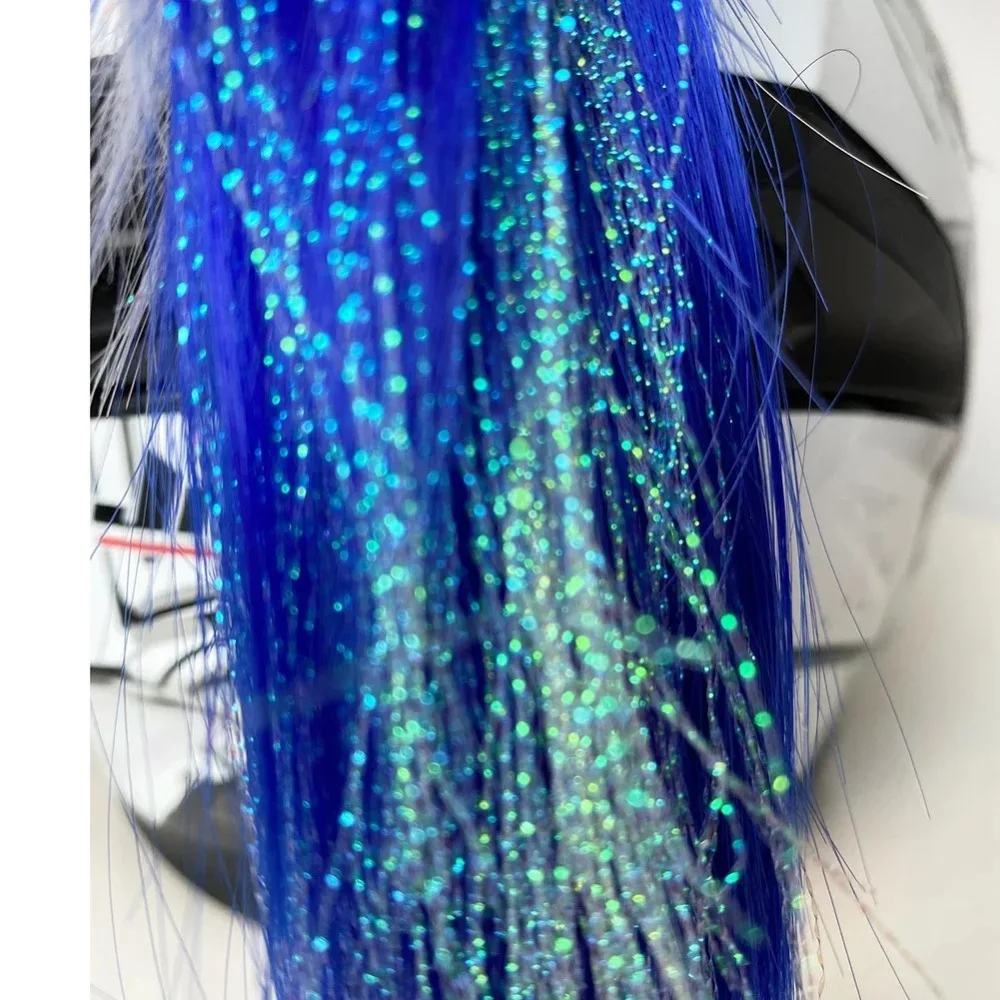 

Уникальный универсальный парик-мочак для шлема в стиле панк, легкие украшения для мотоциклетного шлема с волшебной наклейкой, парики-гривы.