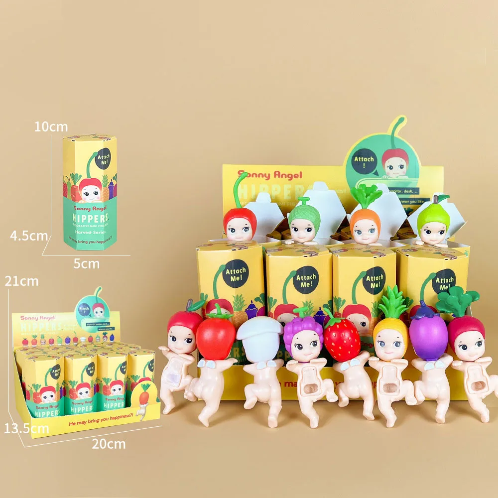 Sonny Angel Blind Box toys Anime Action Figures Harvest Series Fruit And Vegetable  Ornaments Dolls Fans Children Christmas Gift