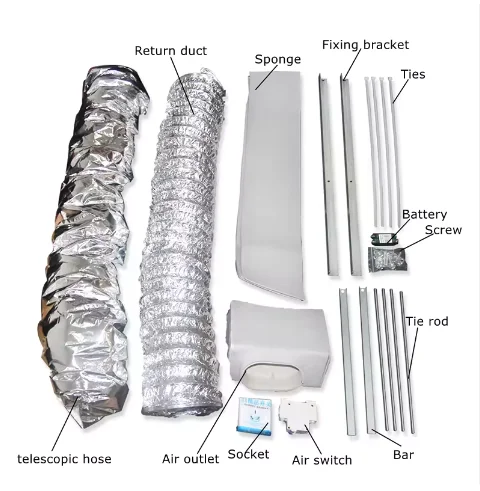 Modern Hotel Elevator Air Conditioner Lift Refrigeration Heating AC Cooling Cabin Fan No Drip