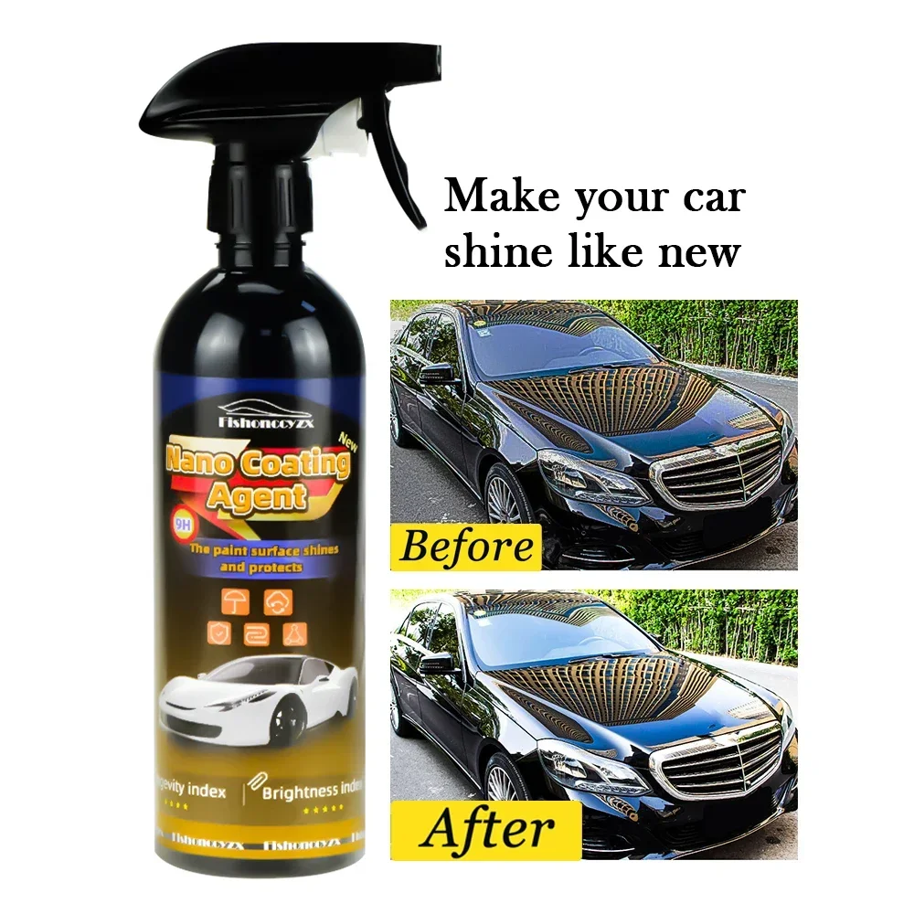 

Ceramics for Cars Coating 1500ML 9H Nano Liquid Glass Plated Crystal Hydrophobic Waterproof Polishing Paint Hardness Car Polish