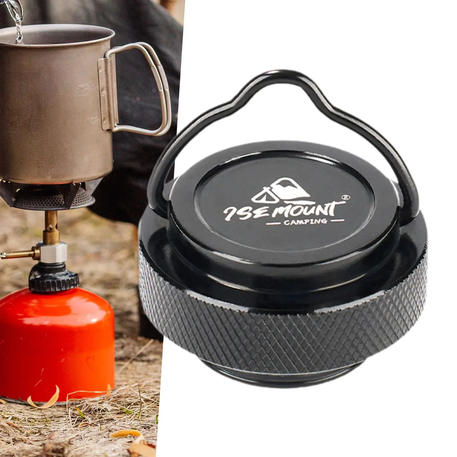 Magnetic Gas Tank Cap Gas Cylinder Cap for Camping Backpacking Outdoor