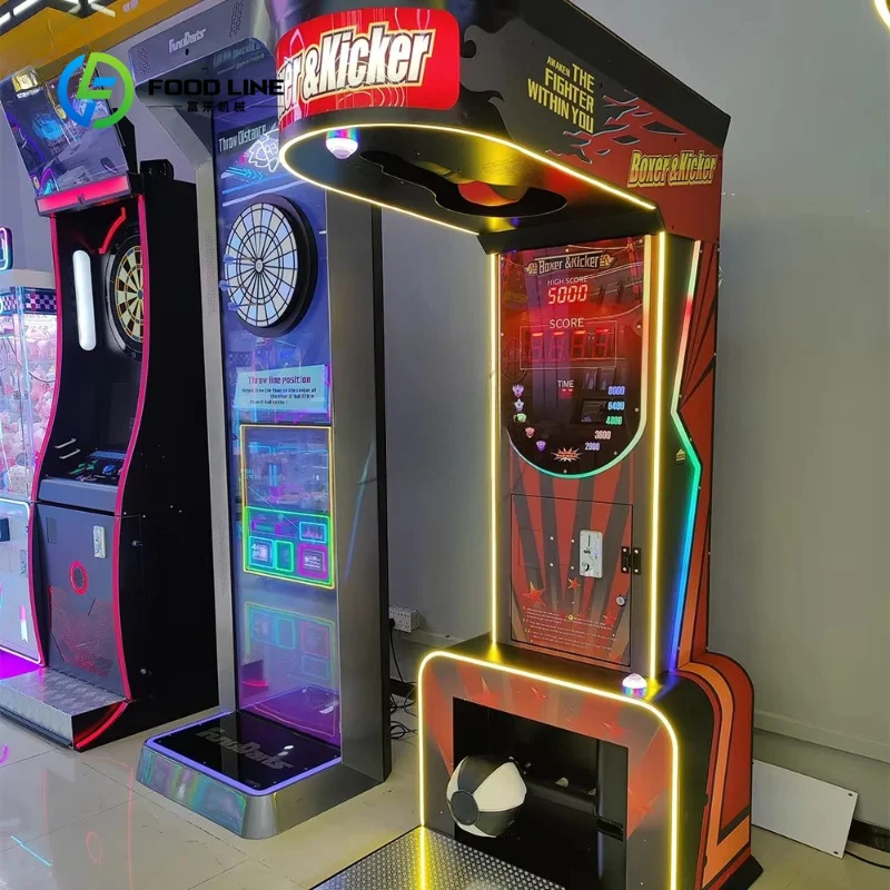 Customized Street Amusement Coin Operated Vending Machine Boxing Punch Machine Arcade Boxing Simulator Game Machine