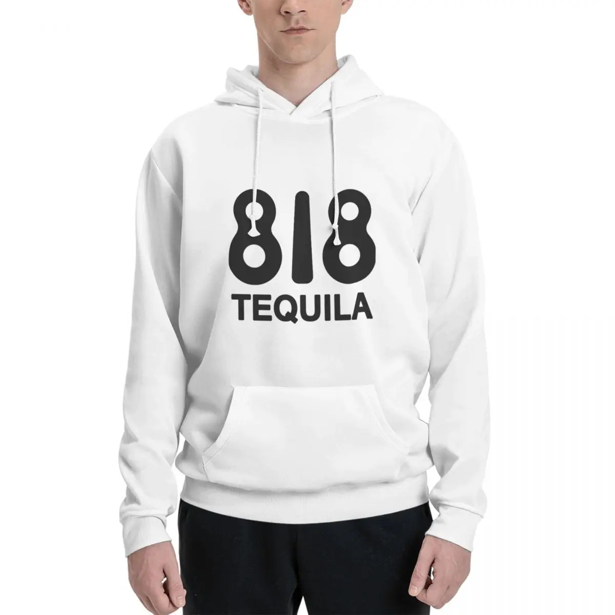 

818 Merch 818 Толстовка с логотипом Tequila Harajuku Пуловер Осень Зима Мужская женская толстовка Топы с длинными рукавами