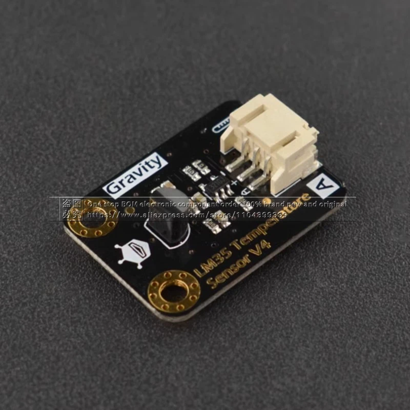 DFRobot Gravity: Analog LM35 linear temperature sensor compatible with Arduino 5V/3.3V