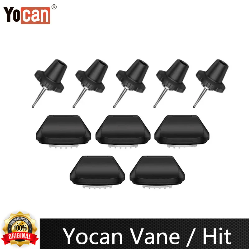 

Оригинальный набор Yocan Vane / Yocan Hit, сменный мундштук, вейп для сухой травы, дрип-тип, электронная сигарета, аксессуары для вейпа