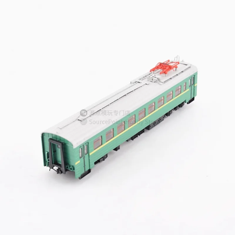 Carro locomotor soviético ER2 JLKN015, modelo de tren de plástico, colección estática, regalos de vacaciones decorados, escala 1/87