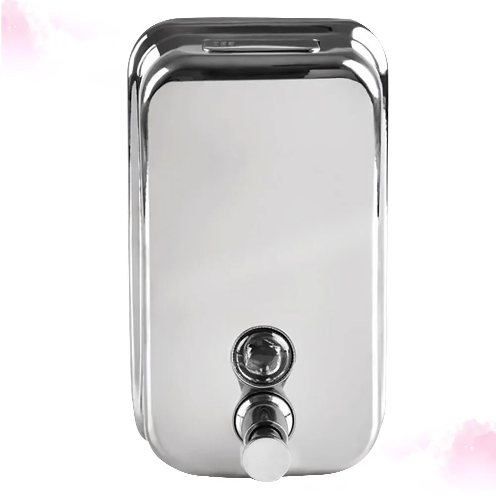 1000 مللي موزع الصابون السائل القابل لإعادة الملء يُعلق على الحائط حامل الصابون بالضغط اليدوي للمنزل فندق الشامبو مكيف مضخة محلول