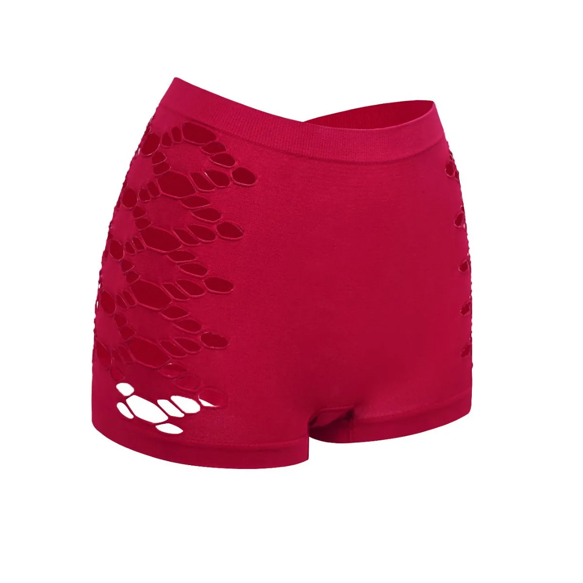 Dámské spodní prádlo s dlouhým pasem, prodyšné a pohodlné, dámské chlapecké kraťasy, pletené, nové stylové - náhled 2