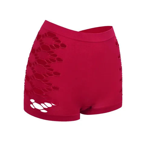 Imagen 2 del producto Bragas caladas de cintura media para mujer, ropa interior cómoda y transpirable de punto para mujer, ropa interior femenina de nuevo estilo