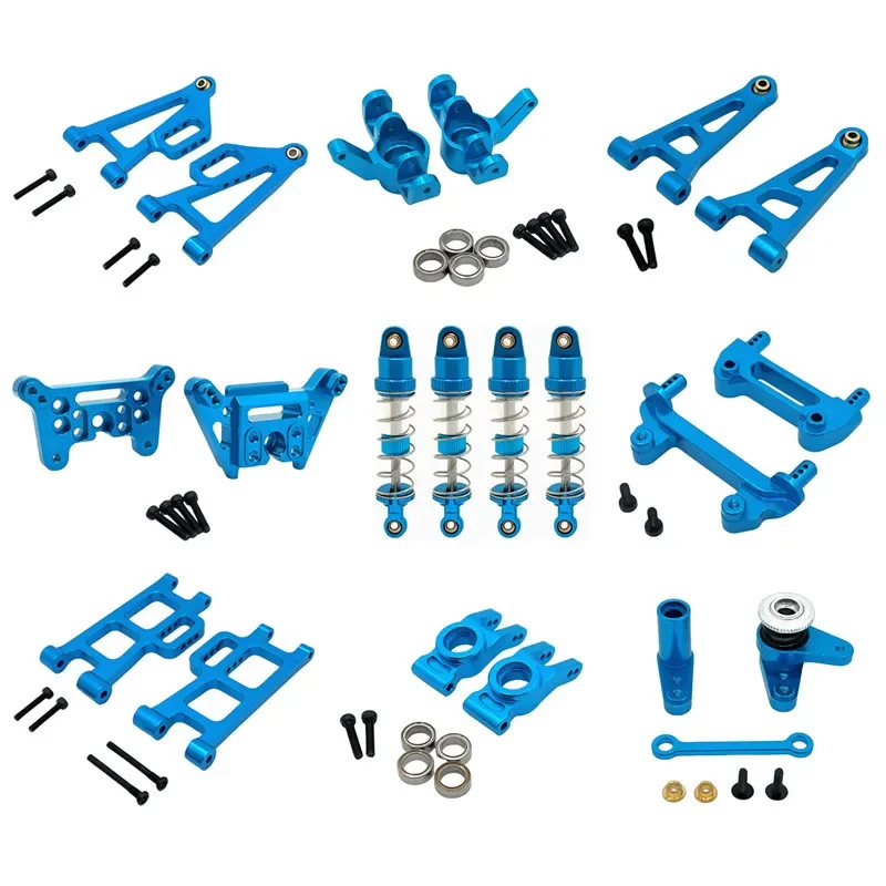 RC Car parts for Hyper GO MJX  1/14 14207 14208 RC Car Metal Upgrade OP Accessories Parts Kit - view 4