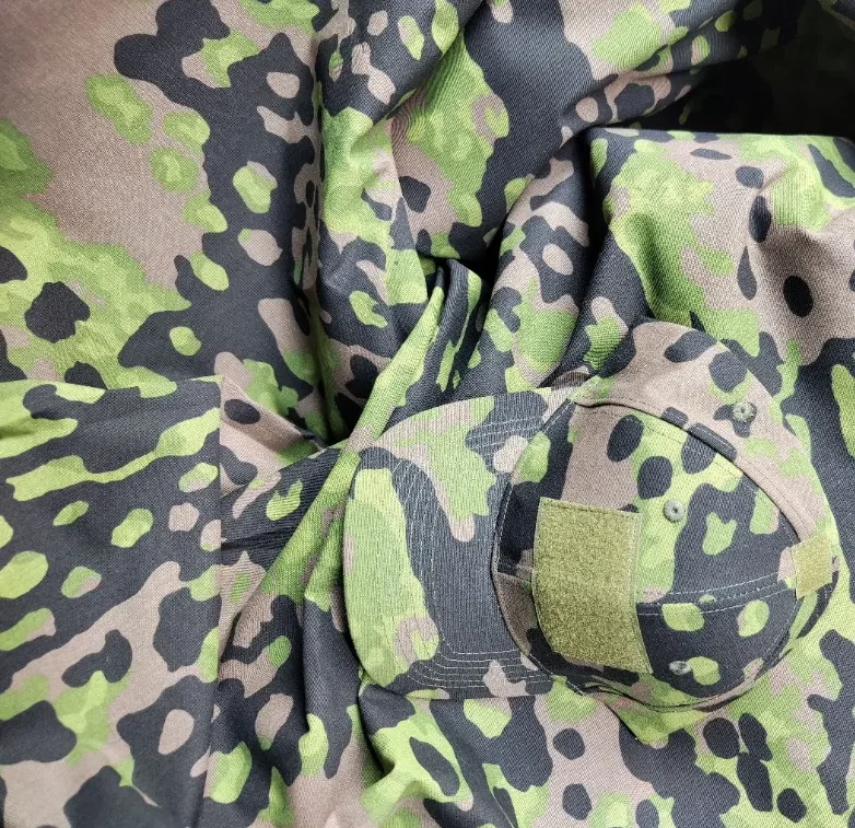 Planetree Camouflage Fabric Double-sided Spring Green Autumn Brown 200*150