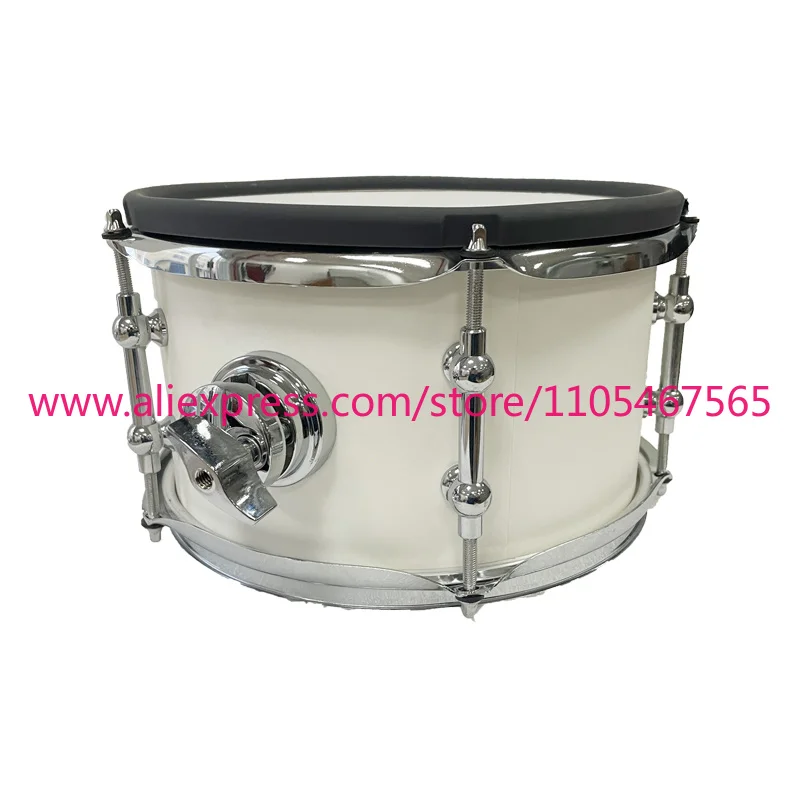 10-Inch White Tom Cymbals for PW-A13J Dual Zone Reticulated Drum Cushion